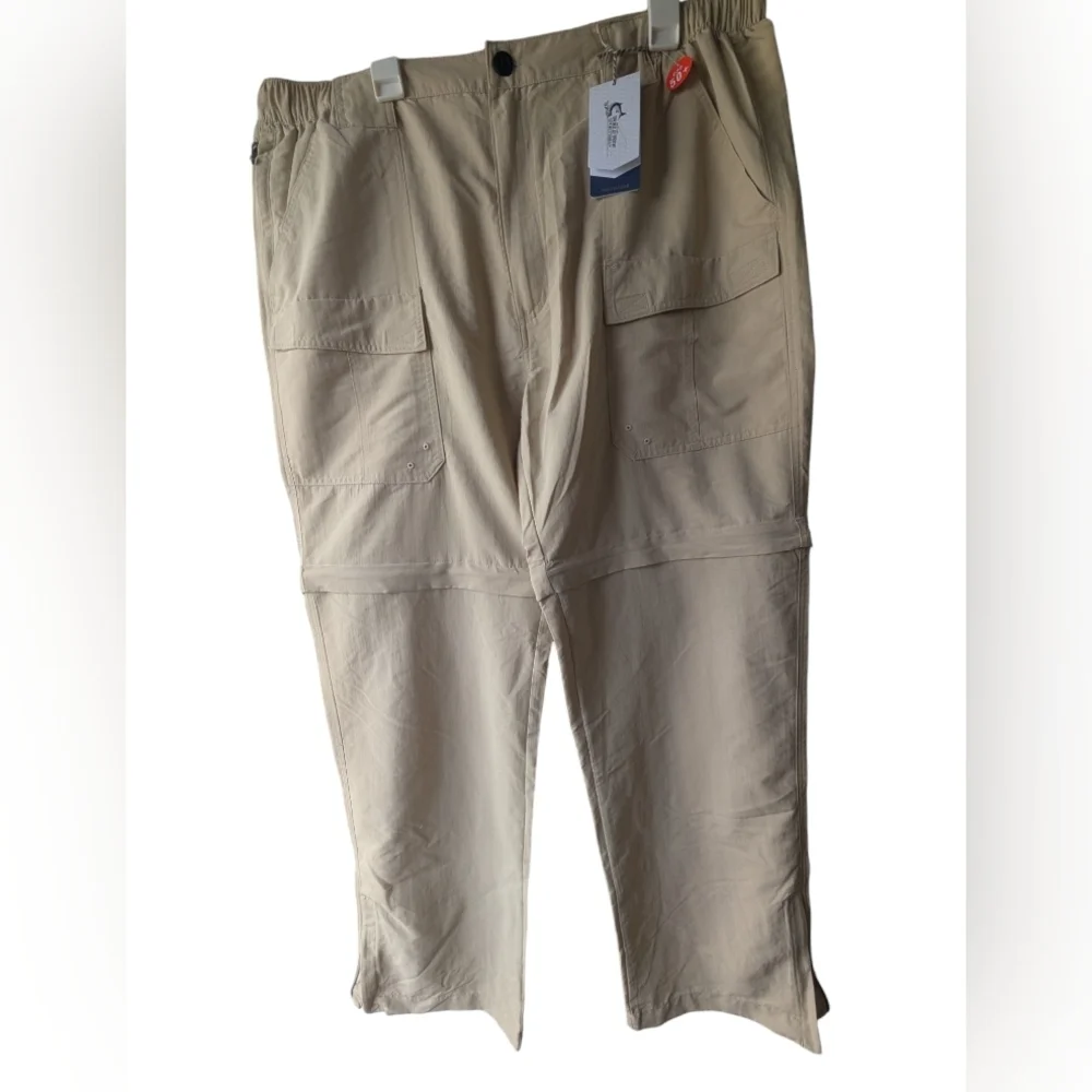World Wide Sportsman Men's Tan Convertible Pants